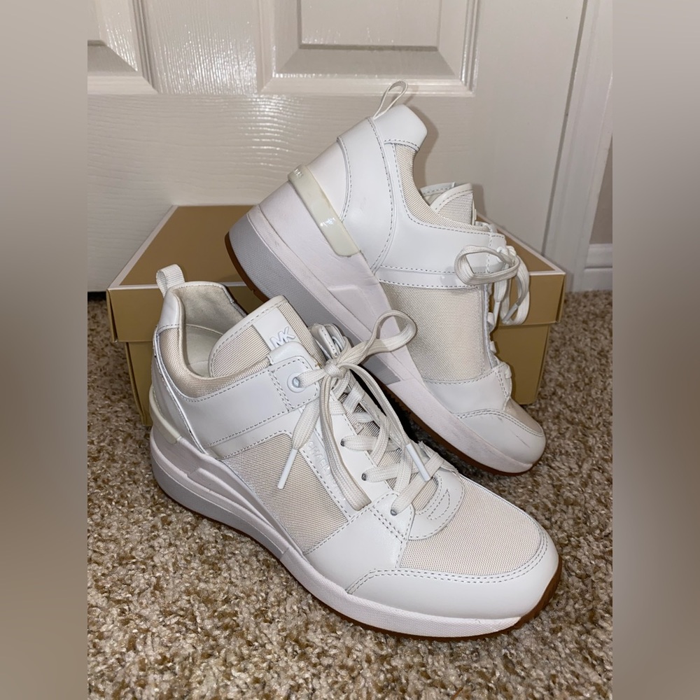 Michael Kors White Sneakers